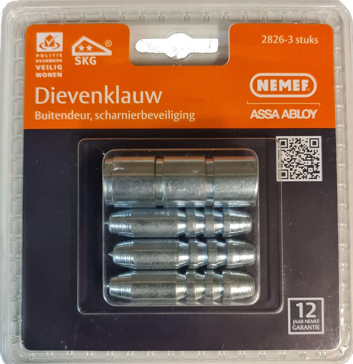 Nemef Dievenklauw 2826 Per 3 Blister Set Dievenklauwen 2826 Per 3 In Blister - 9282600031