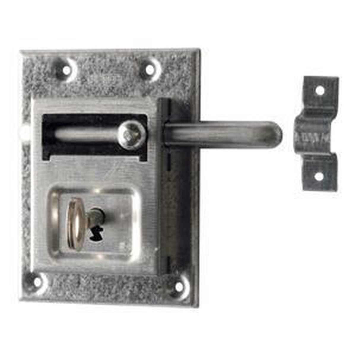 Nemef 98/12, Opleg Grendelslot, Klaviersleutel, Slotkast Staal Verzink - 9009812000