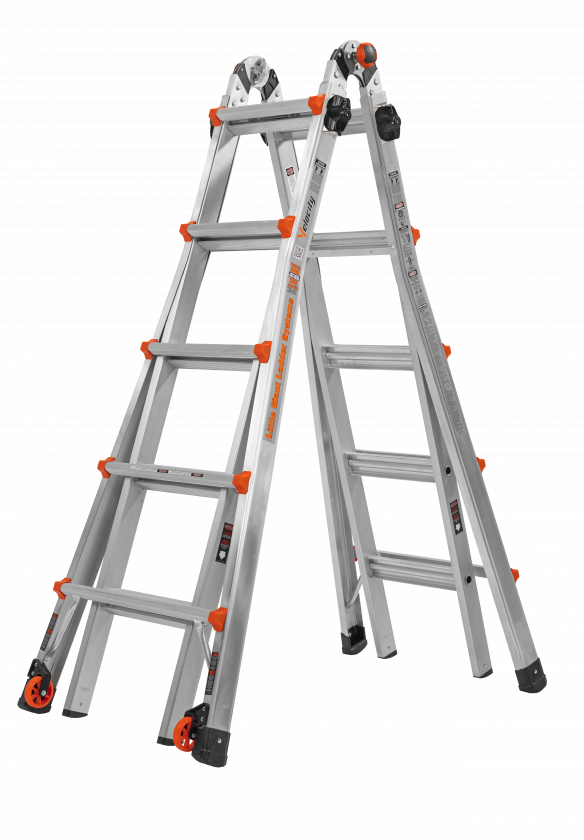 Altrex Velocity | 4x6 Sporten | Aluminium telescopische vouwladder