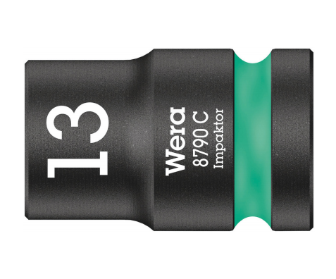 Wera 8790 C Impaktor Dop met 1/2"-aandrijving, 13 x 38 mm