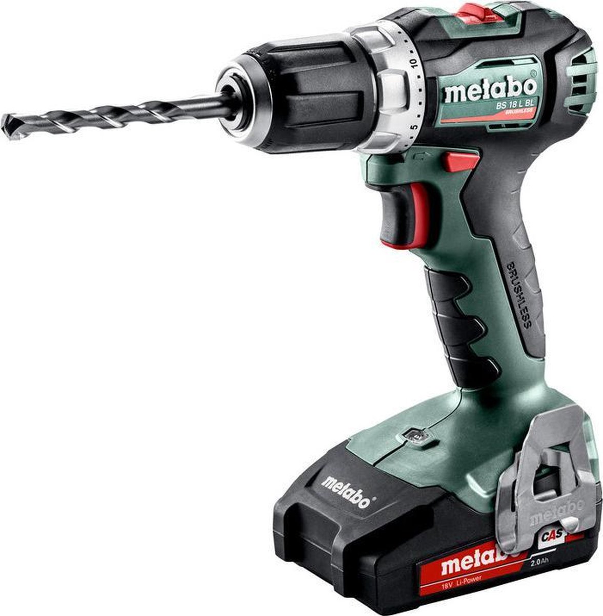 Metabo BS 18 L BL accu-boorschroevendraaier (2 x 2.0 Ah)