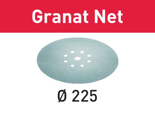 Festool Netschuurmateriaal STF D225 P100 GR NET/25 Granat Net - 203313