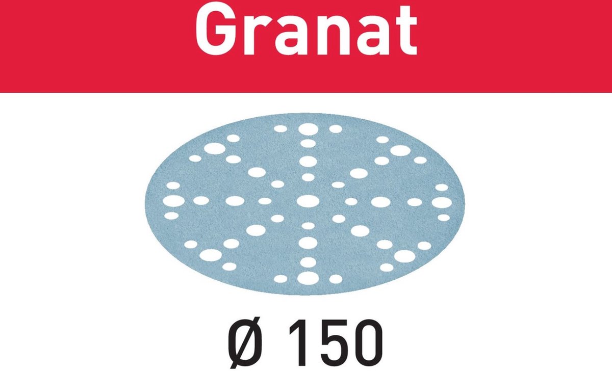 Festool Schuurschijf STF D150/48 P400 GR/100 Granat - 575172