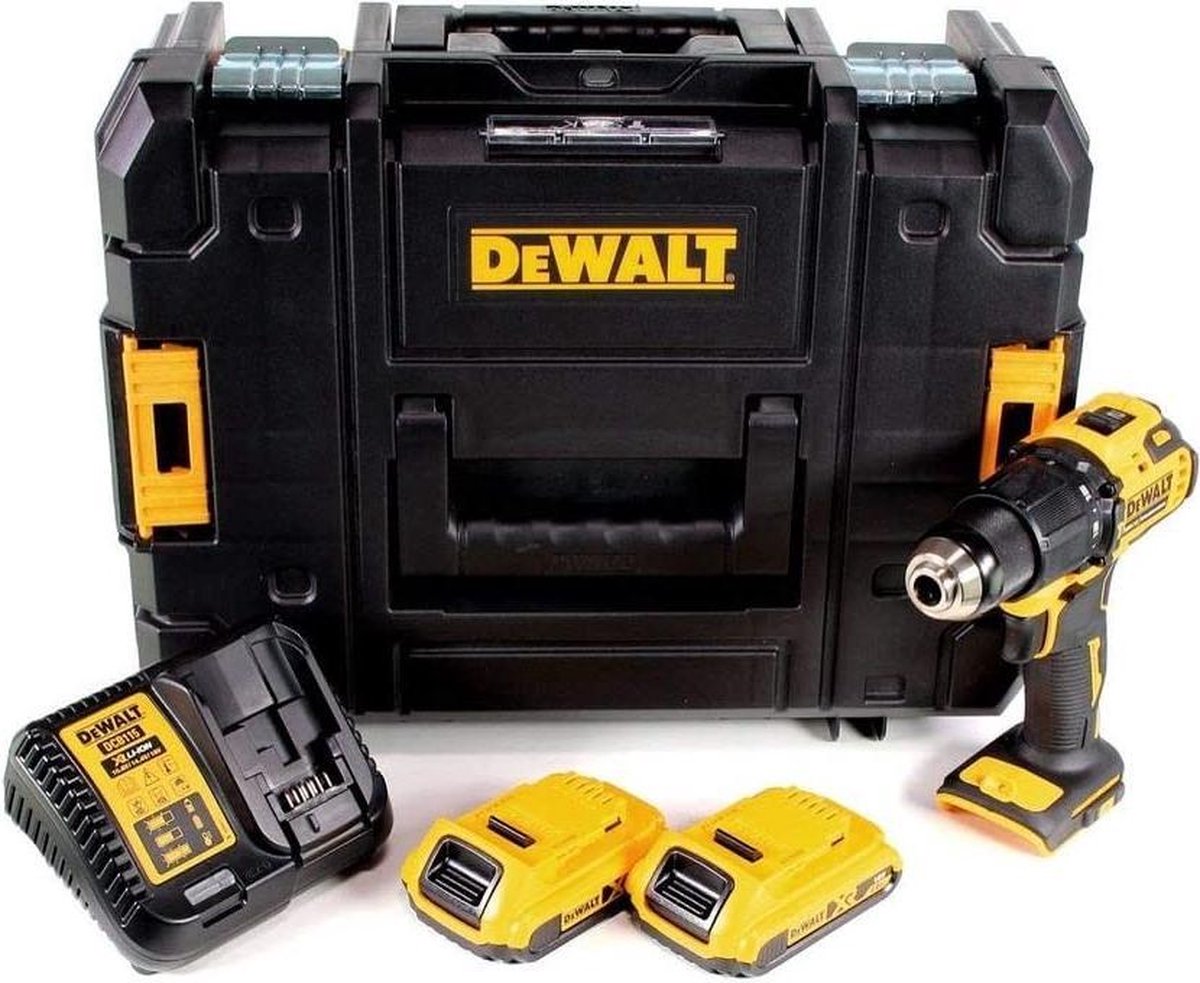 DeWalt DCD709D2T-QW Accu klopboormachine 18V 2,0Ah Li-Ion in TSTAK koffer