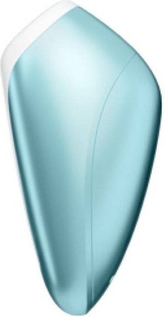 SATISFYER Love Breeze Luchtdrukvibrator - Ice Blue - Blauw