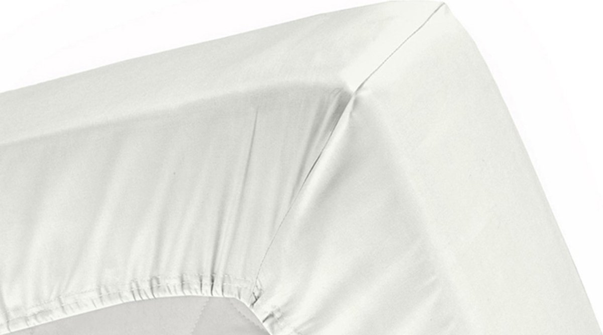 Cinderella Hoeslaken Jersey Stretch 30cm Hoge Hoek - ivory - Beige