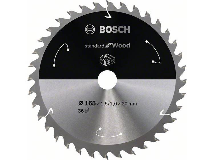Bosch Cordless Wood Zaagblad voor Hout 165x1.5x20mm 24T