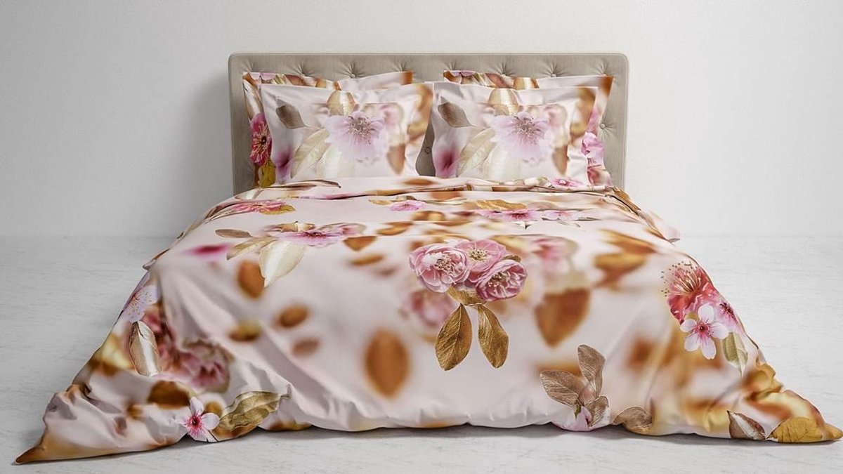 Heckett & Lane Heckett Lane Dekbedovertrek Katoen Twill Rosie - prism pink - Roze