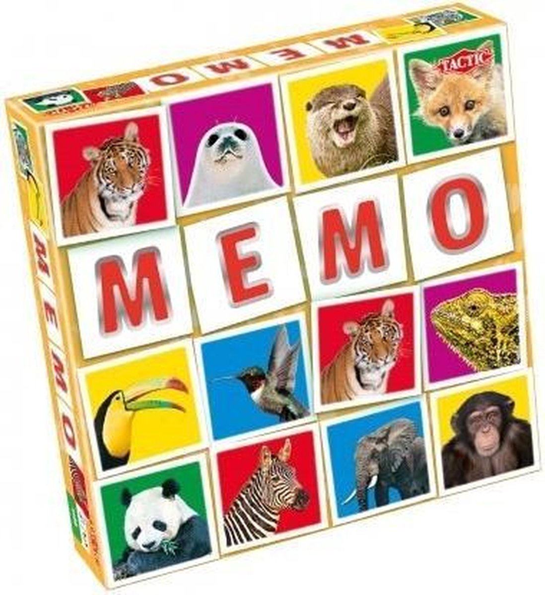 Tactic memory-spel Wildlife Memo