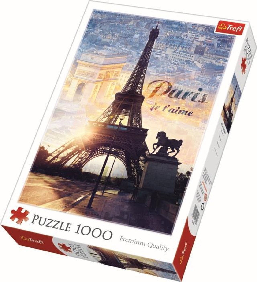 Trefl Puzzel Parijs - 1000 stukjes - Legpuzzel