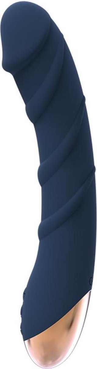 Goddess Collection Atlas Verwarmende G-Spot Vibrator - Blauw