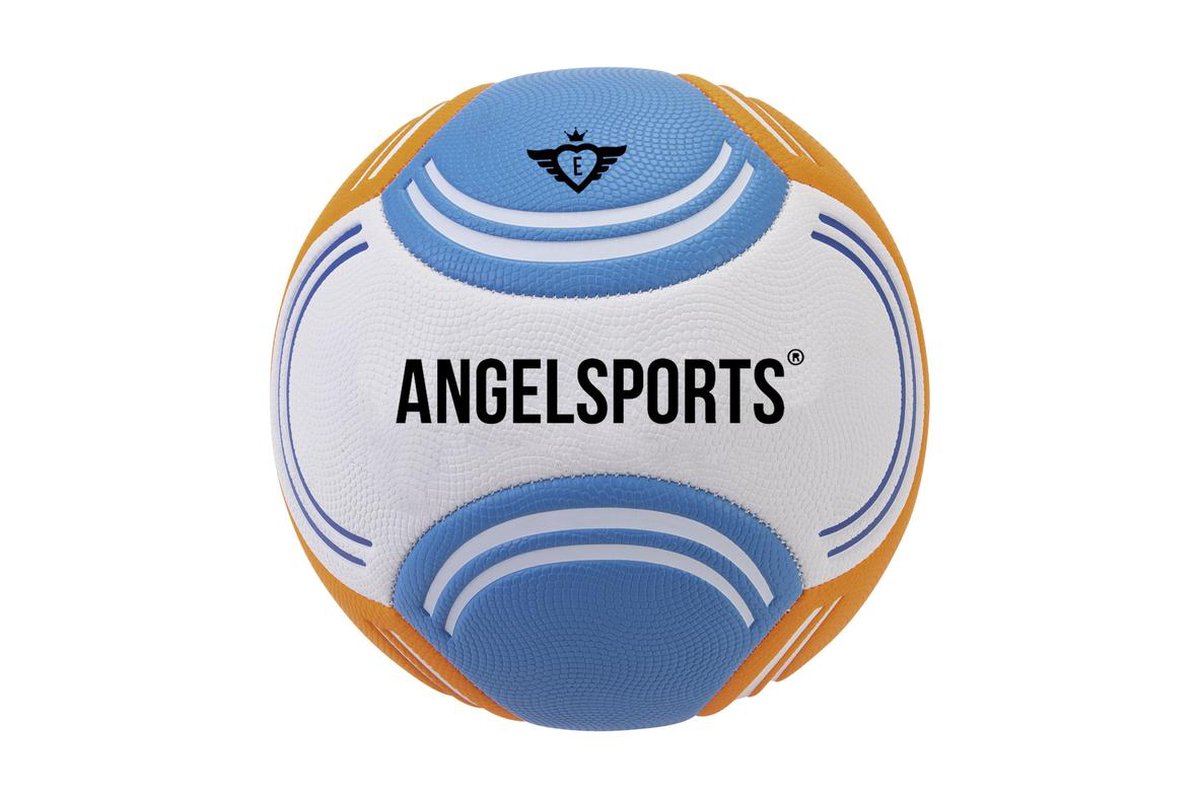 Angel Sports soft touch beachvoetbal maat 5/ - Blauw