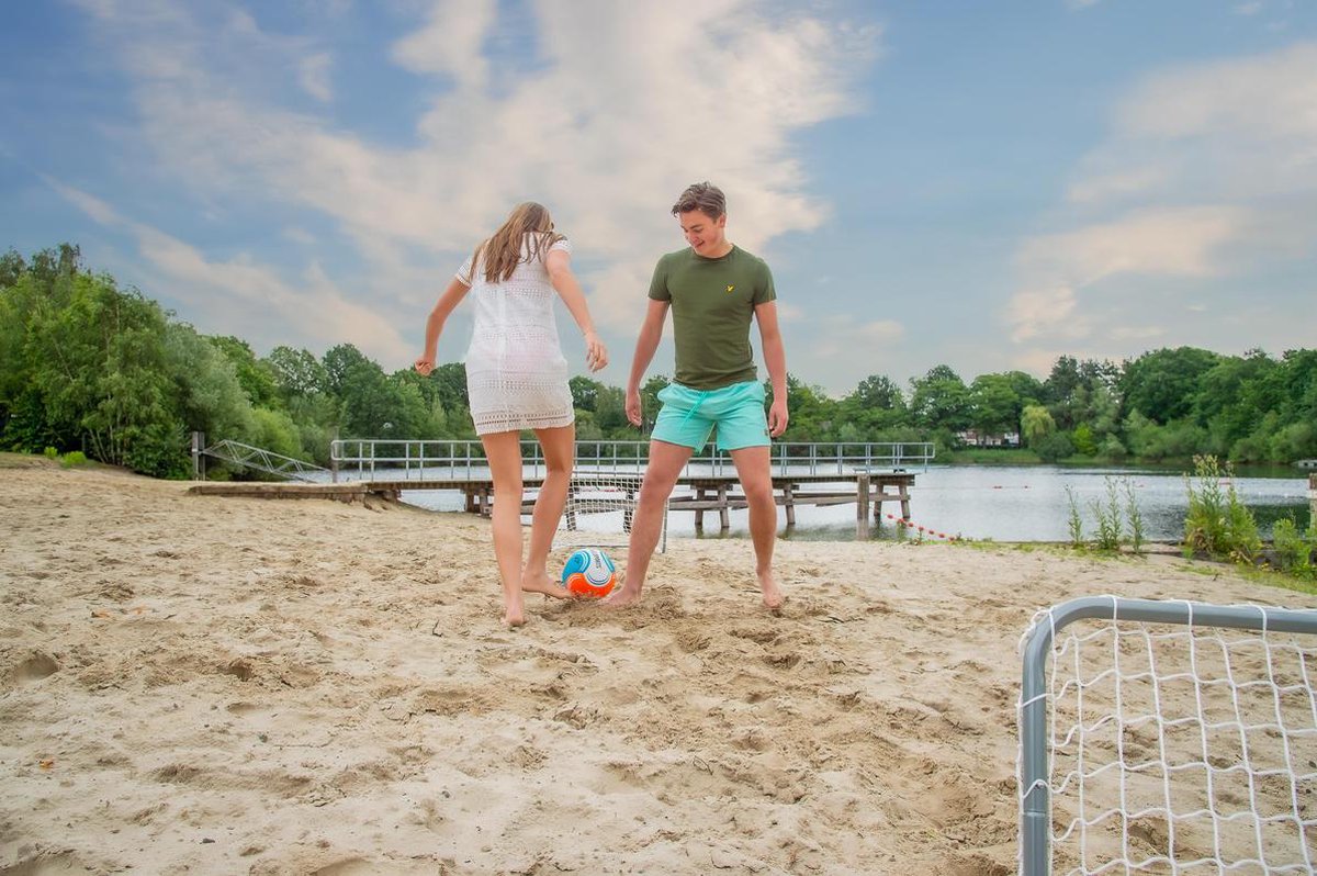 Angel Sports soft touch beachvoetbal maat 5/ - Blauw