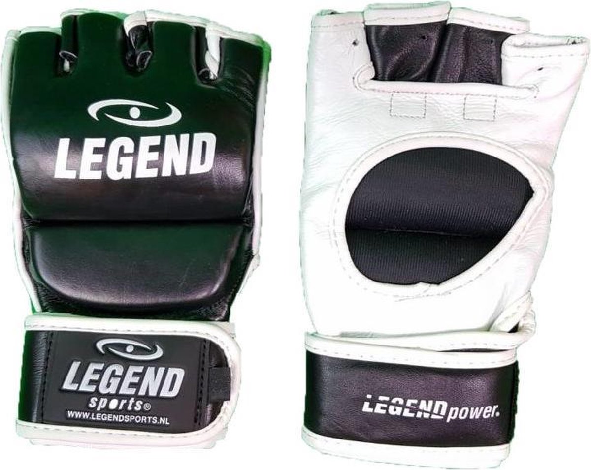 Legend Sports MMA-handschoenen Pro Line zwart/wit maat L