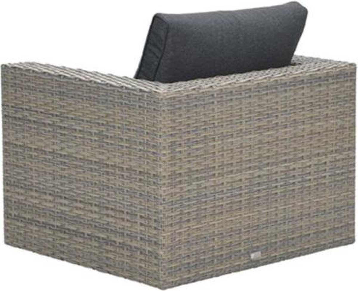 Garden Impressions Carlo lounge tuinstoel - vintage willow - Bruin