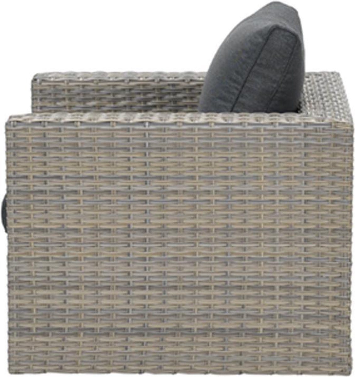 Garden Impressions Carlo lounge tuinstoel - vintage willow - Bruin