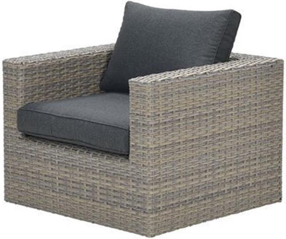 Garden Impressions Carlo lounge tuinstoel - vintage willow - Bruin
