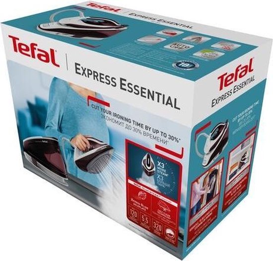 Tefal Express Essential SV6120 - Rood