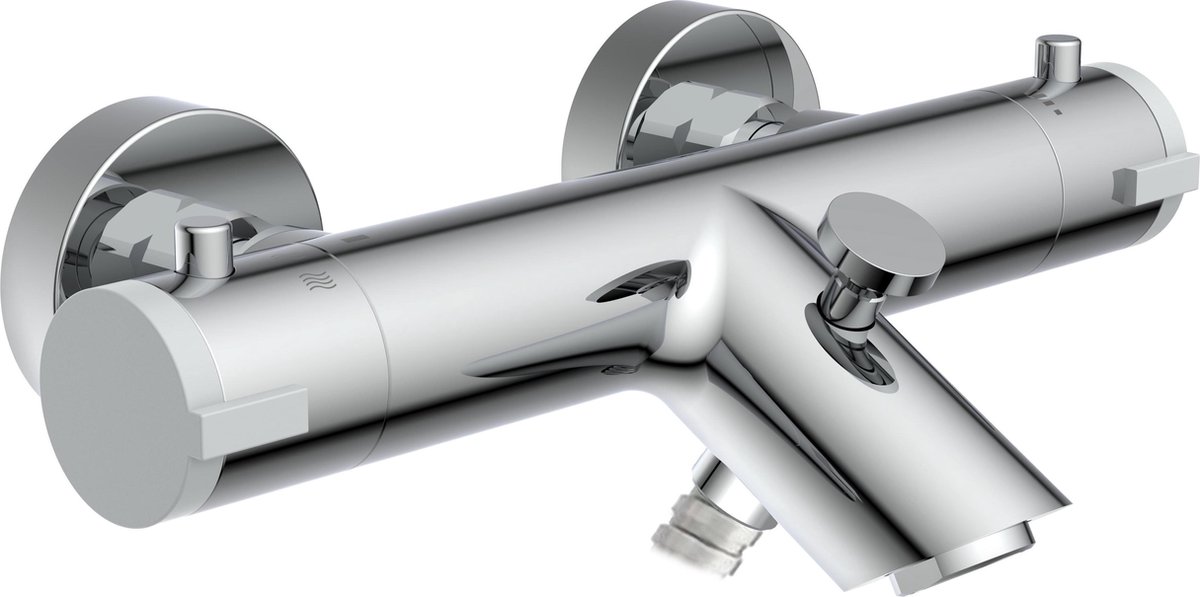 Schütte Sanifun bad thermostaatkraan London Chroom 15. - Silver