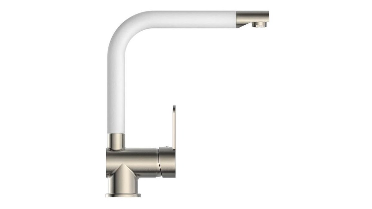 Schütte Sanifun keukenmengkraan Rio Chroom. - Rood