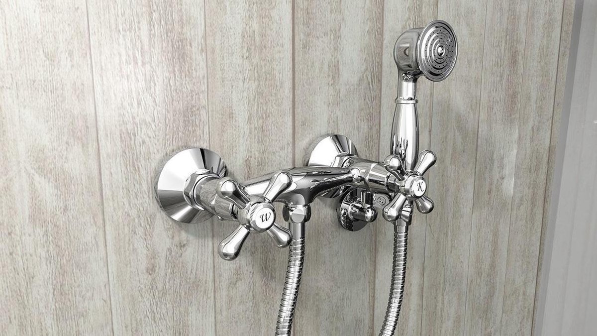 Schütte Sanifun douchemengkraan Elk Chroom. - Silver