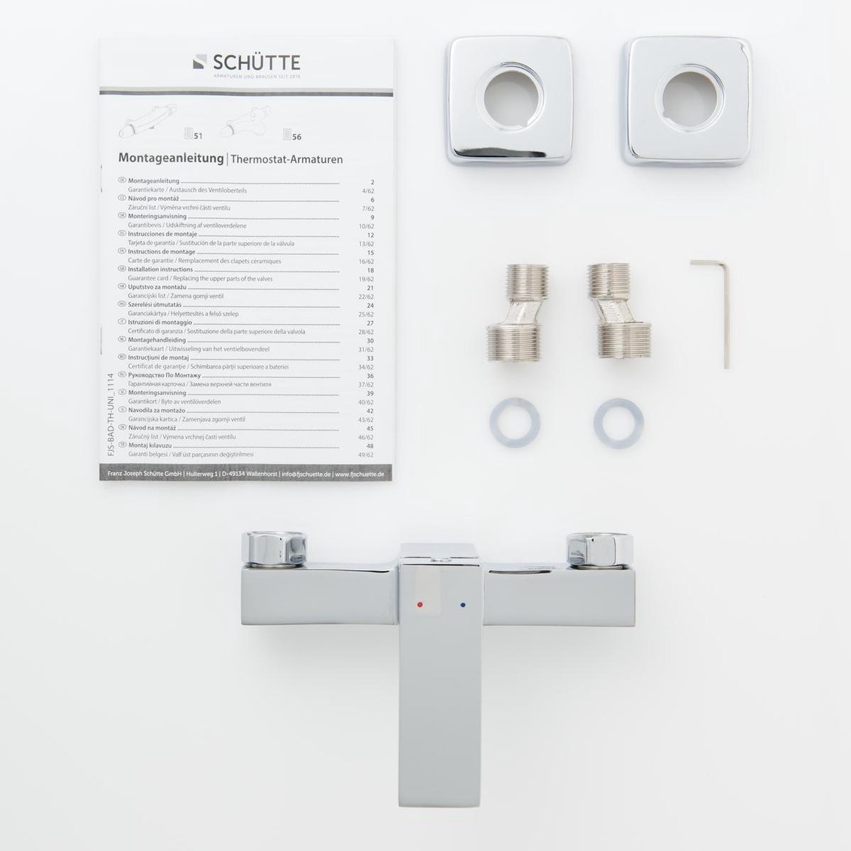 Schütte Sanifun douchemengkraan Tokyo 2. - Silver