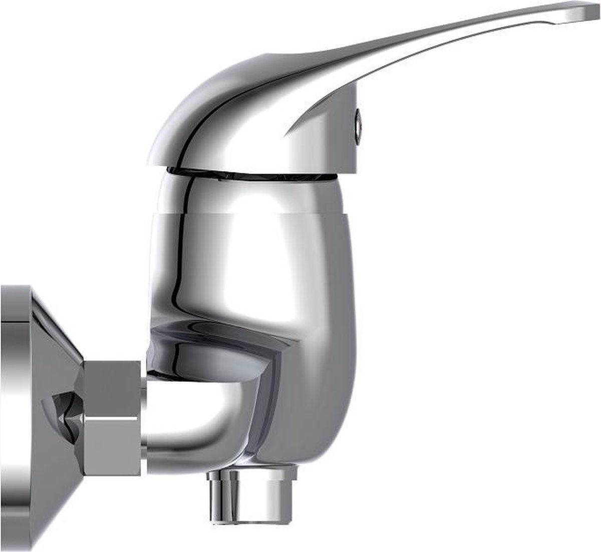 Schütte Sanifun douchemengkraan Calvino. - Silver