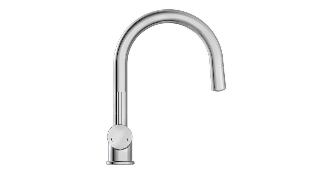 Schütte Sanifun keukenmengkraan Stella Chroom. - Silver