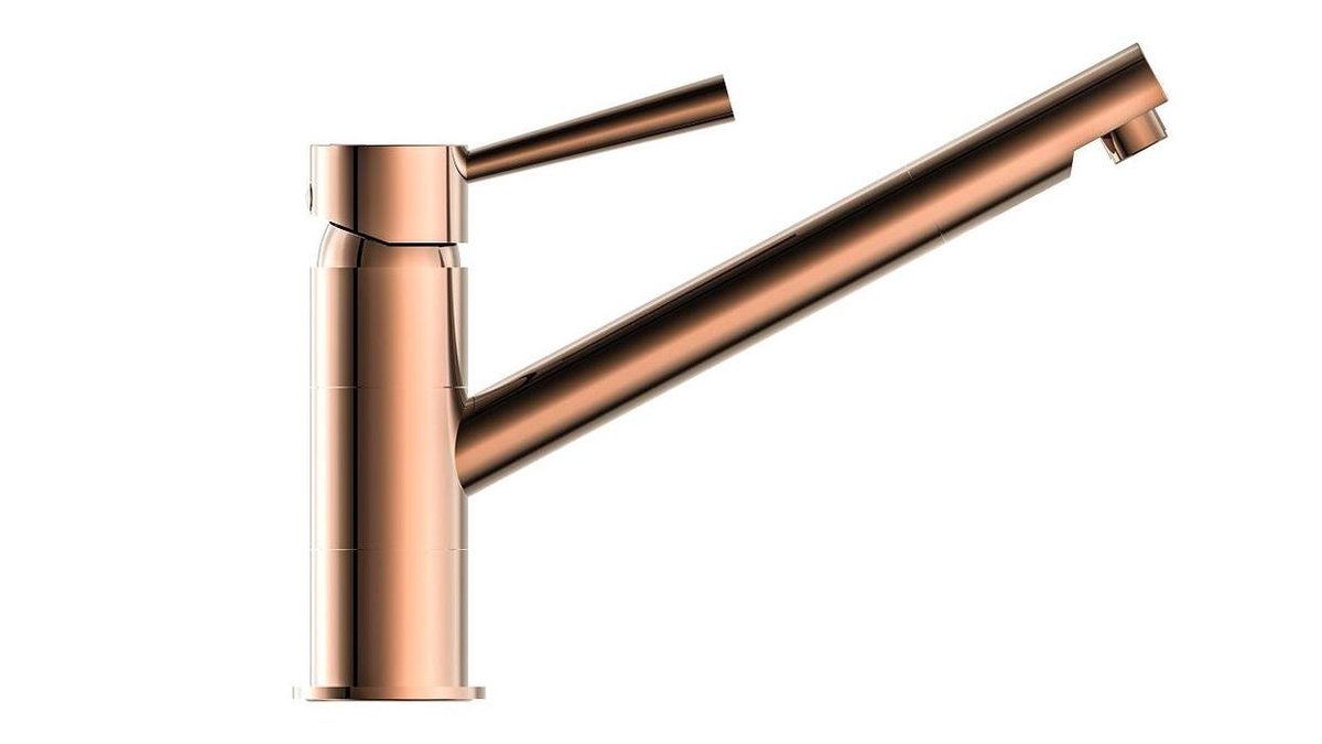 Schütte Sanifun keukenmengkraan Cornwall Koper look. - Goud