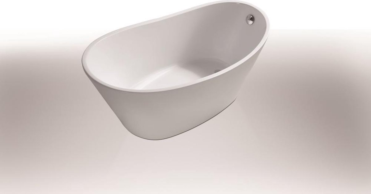 Wiesbaden Sanifun vrijstaand bad Kemena 170 x 77 x 66 cm. - Wit