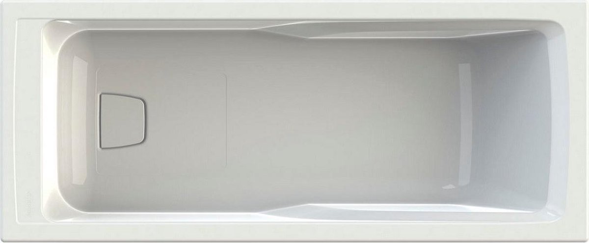 Sanifun Allibert Sylene inbouw ligbad met douchezone 180 x 80 x 41.