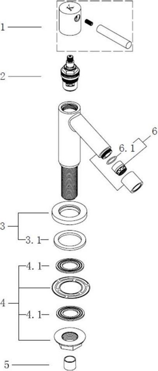 Wiesbaden Sanifun fonteinkraan Bengi Chroom.