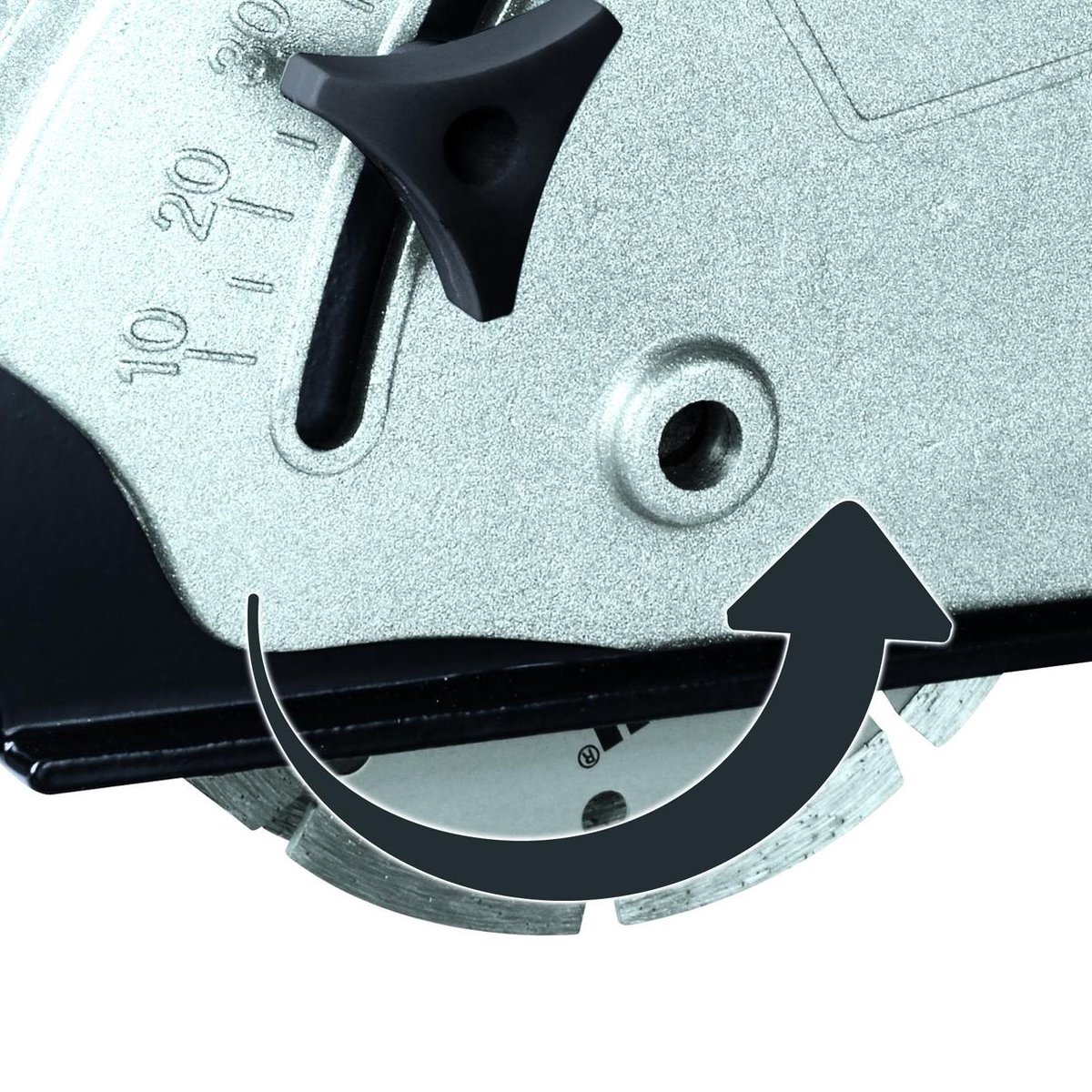 Einhell TC-MA 1300 Sleuvenfrees in koffer met 2 diamantschijven - 1320W - 125mm