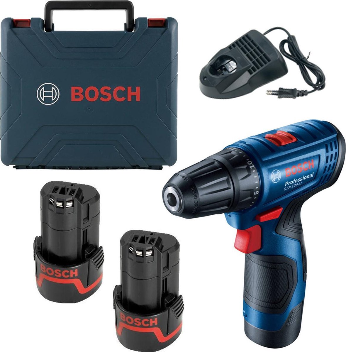 Bosch GSR 120-LI | Accu boor-schroefmachine | Set