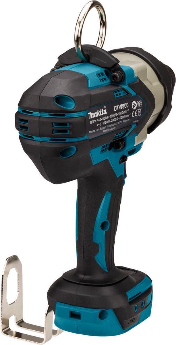 Makita DTW800Z | 18 V | Slagschroevendraaier | Body | Zonder accu&apos;s en lader