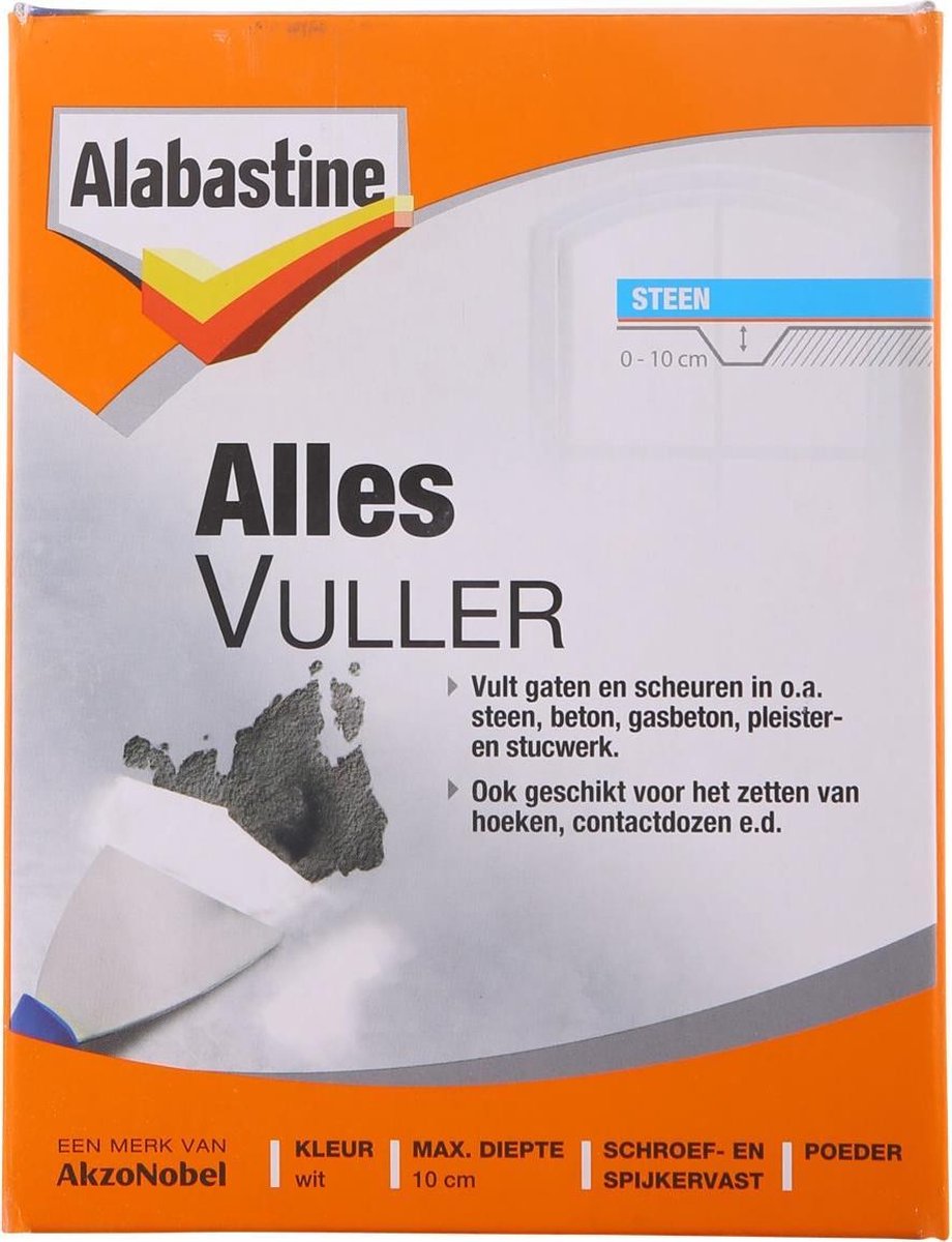 False Alles Vuller 2Kg - 5095967 - Wit