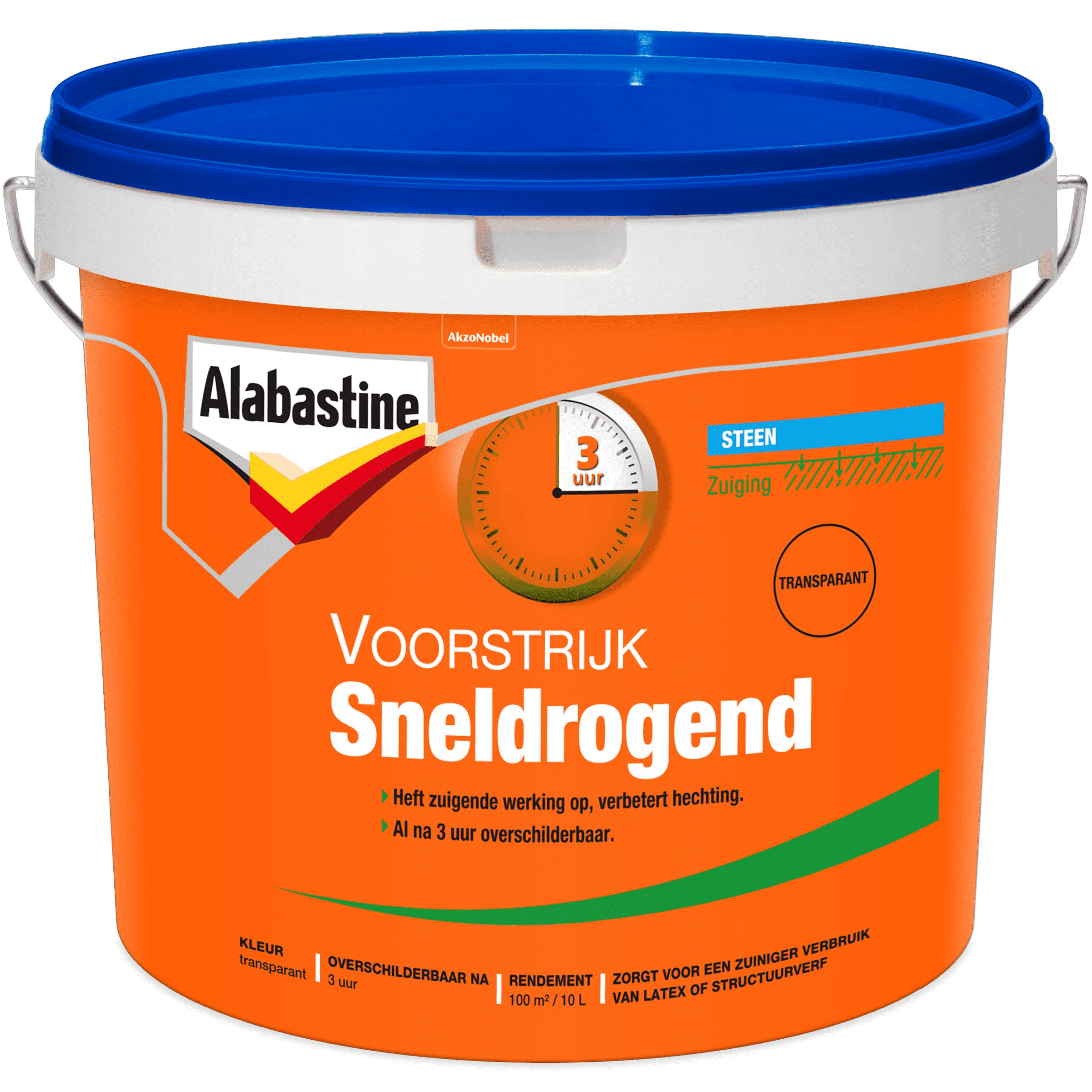 Alabastine Voorstrijk Sneldrogend 10L - 5129719