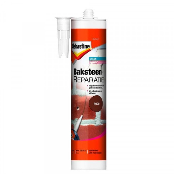 Alabastine Baksteenreparatie 310Ml - 5232233 - Rood