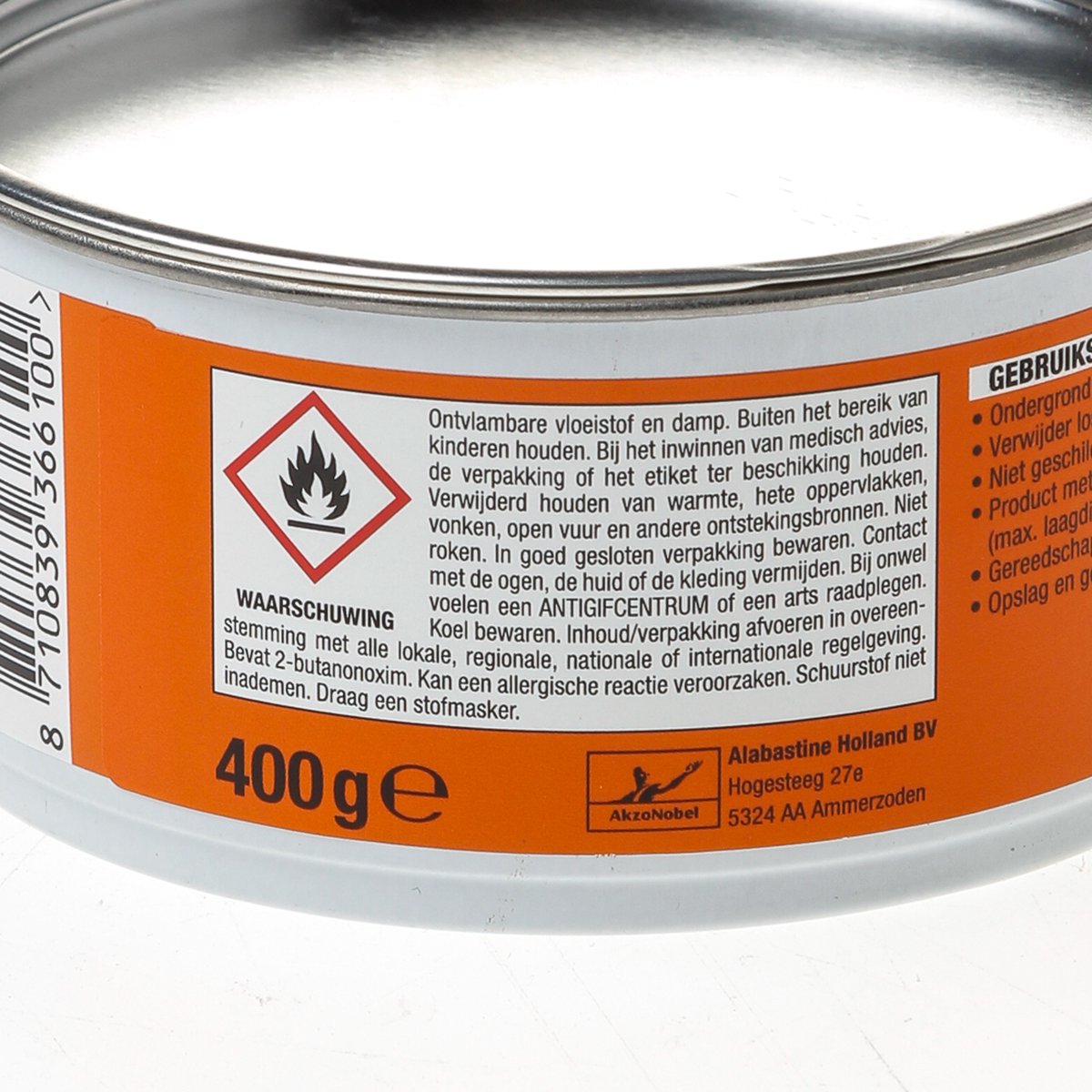 False Lakplamuur 400Gr - 5096160