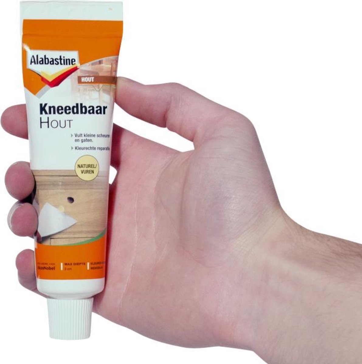 False Kneedbaar Hout Naturel 75Gr - 5096006