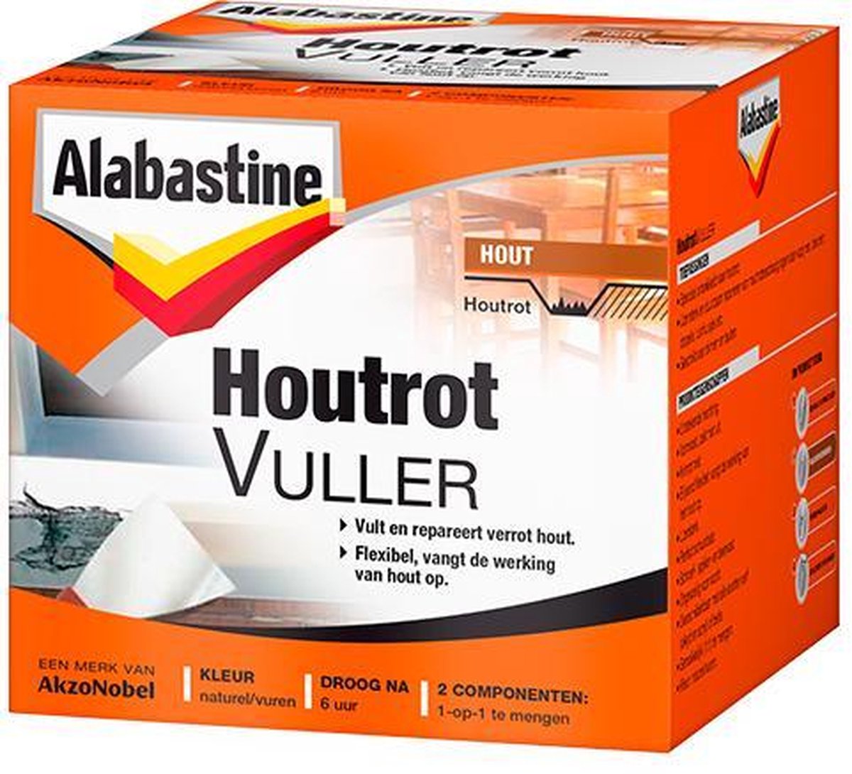 False Houtrotvuller 1Kg - 5096025