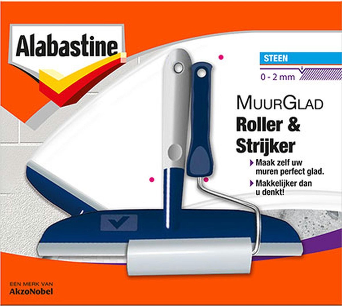 False Muurglad Roller+Strijker - 5111430