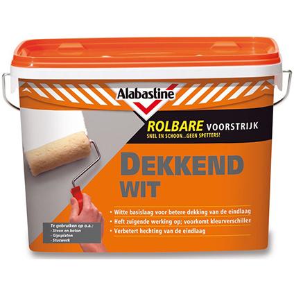 Alabastine Rolb. Voorstrijk Sneldr. 5L - 5096065 - Wit