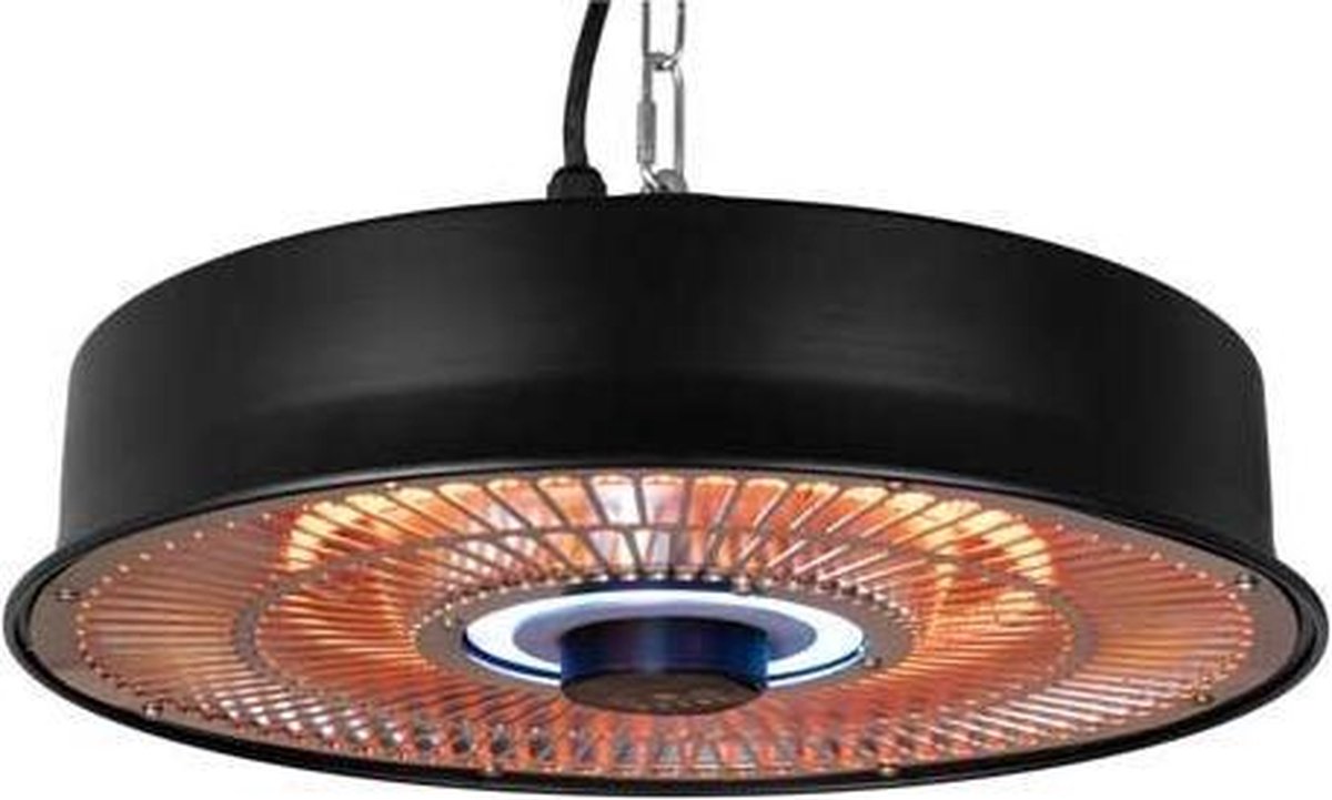 EUROM Partytent Heater 1500RC - Zwart