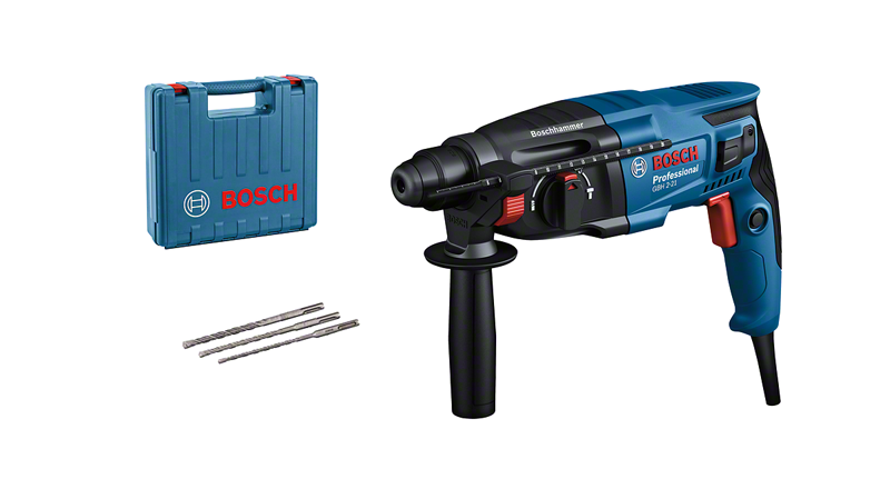 Bosch GBH 2-21 | Boorhamer SDS plus | 720 W | Met 3-delige borenset