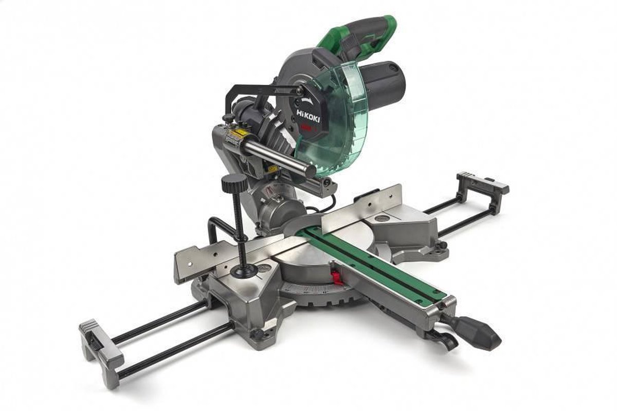 Hikoki C8FSHGWAZ 1100 Watt Afkortzaag verstekzaag 216mm