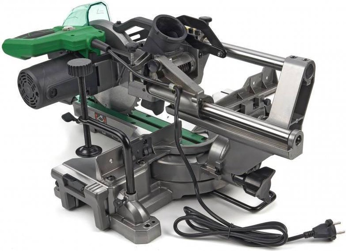 Hikoki C8FSHGWAZ 1100 Watt Afkortzaag verstekzaag 216mm