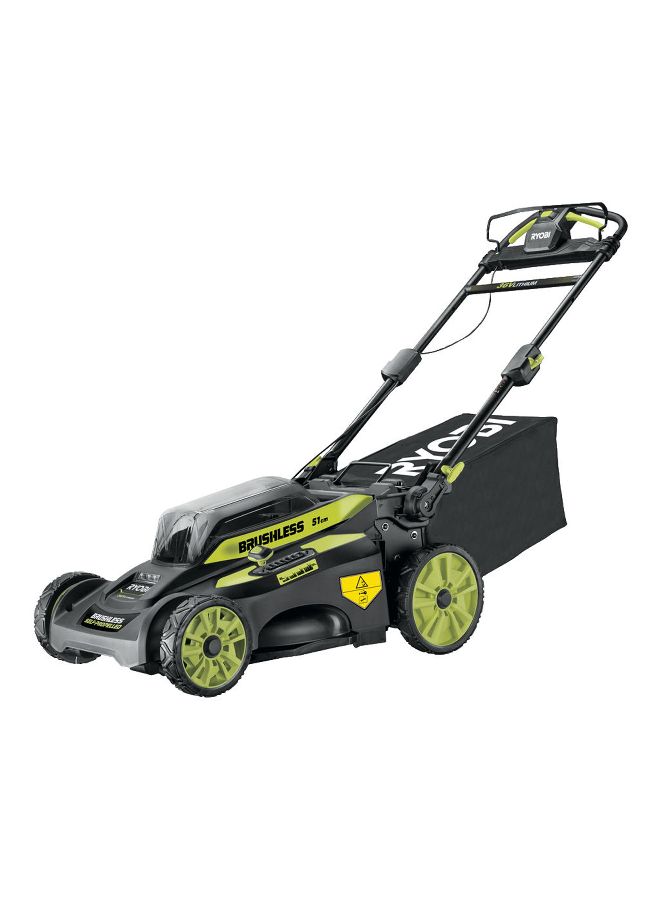 Ryobi RY36LMX51A-160 | 36V | BRUSHLESS GRASMAAIER | 51CM | 1X 6,0AH