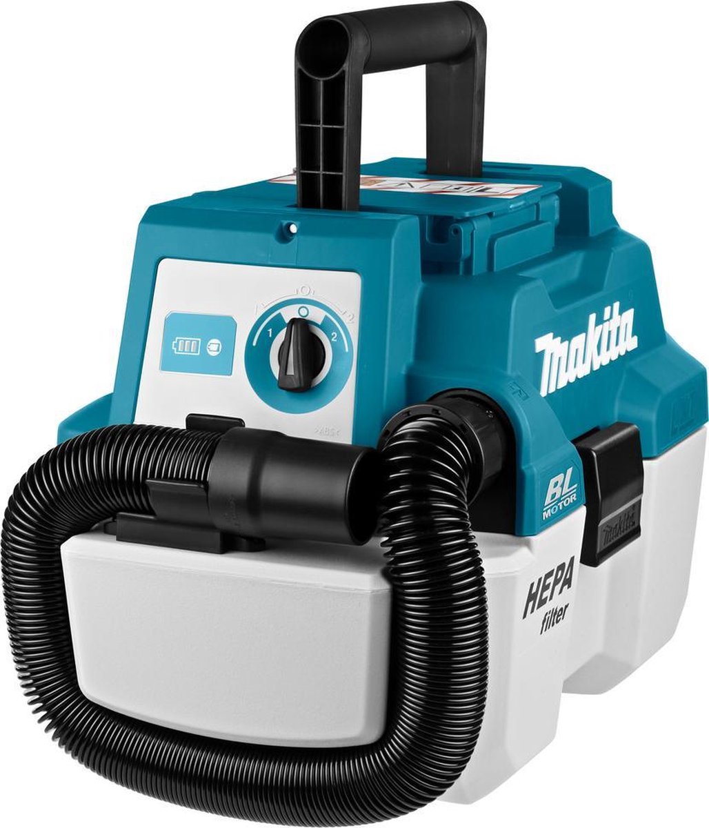 Makita DVC750LZX3 | Accu Stofzuiger | 18 V | Body | Zonder accu&apos;s en lader | in doos