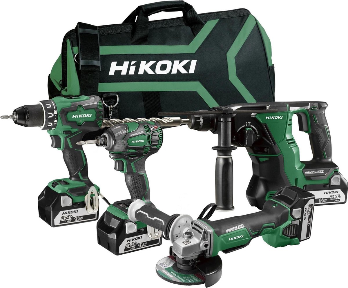 Hikoki KC18DG4L WDZ DS18DBSL / DH18DBL / WH18DBDL2 / G18DBL 3 X 5,0Ah IN TAS